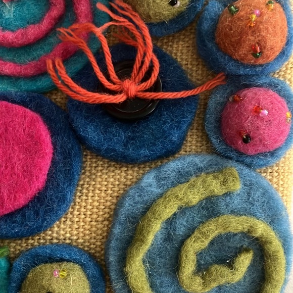 RISING TIDE hand made Nepal clutch pouch - Picture 8 of 8